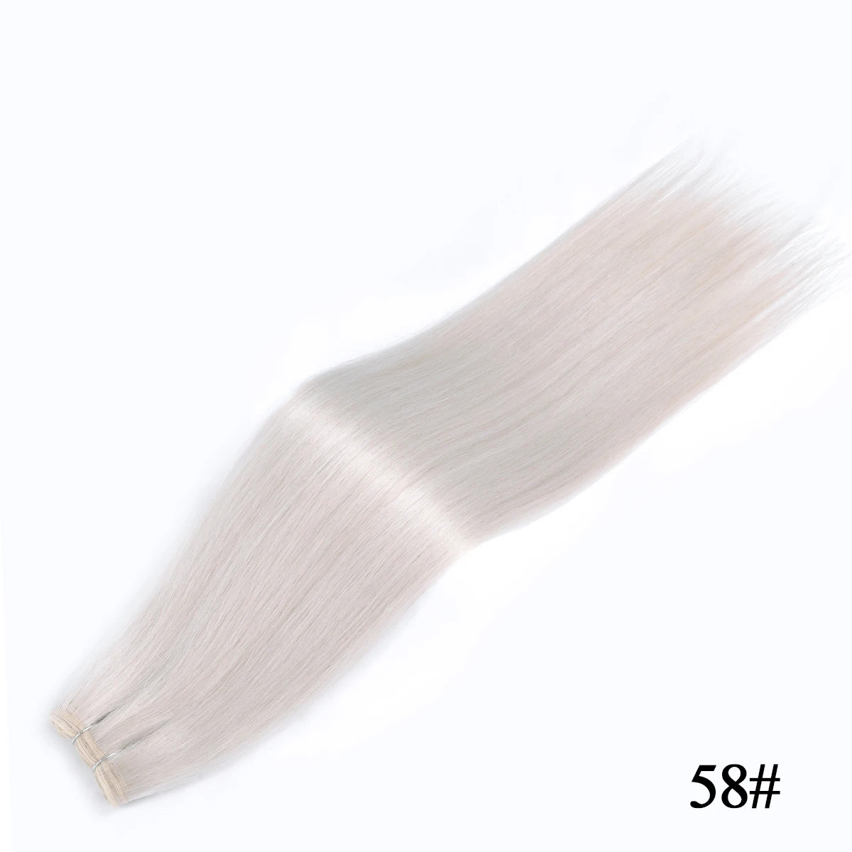 Blonde Ombre Body Wave Hair Bundles Thick Synthetic Hair Extensions Loose Deep