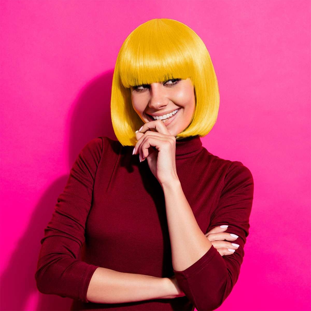 Sexy Short Full Wig Multiple Colors Cosplay Costume Anime Halloween Party Hair