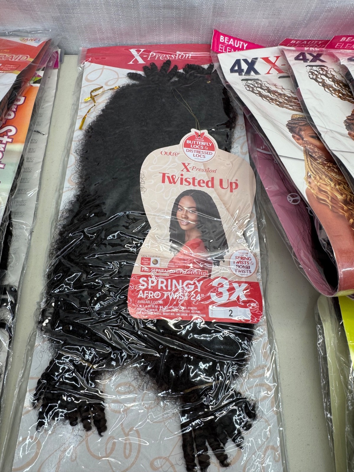 Large Lot of New Hair Braids Hair Extensions Mixed Brands Colors Lengths