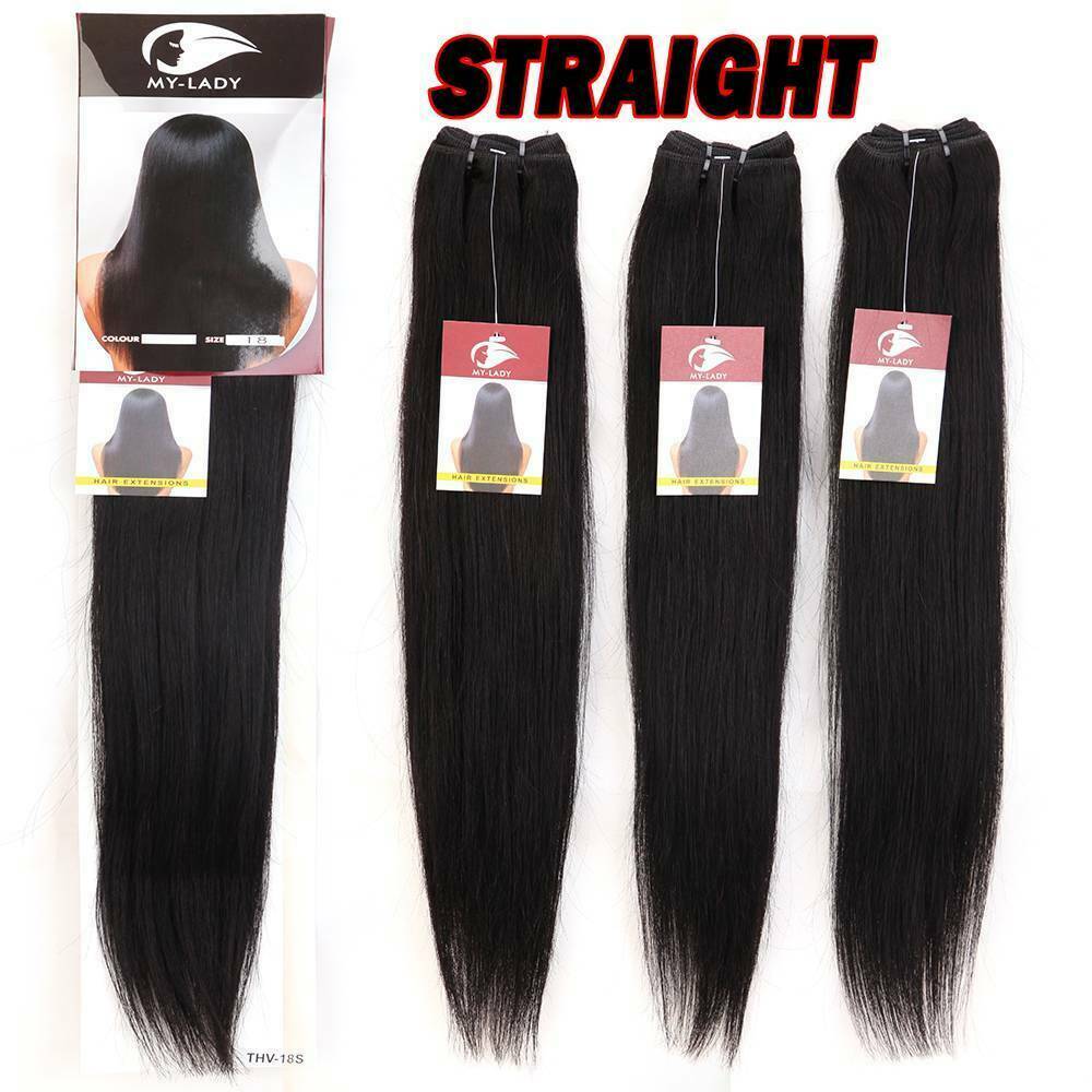 Brazilian Soft Virgin Unprocessed 100% Human Hair Weave Extensions 3Bundles 300g