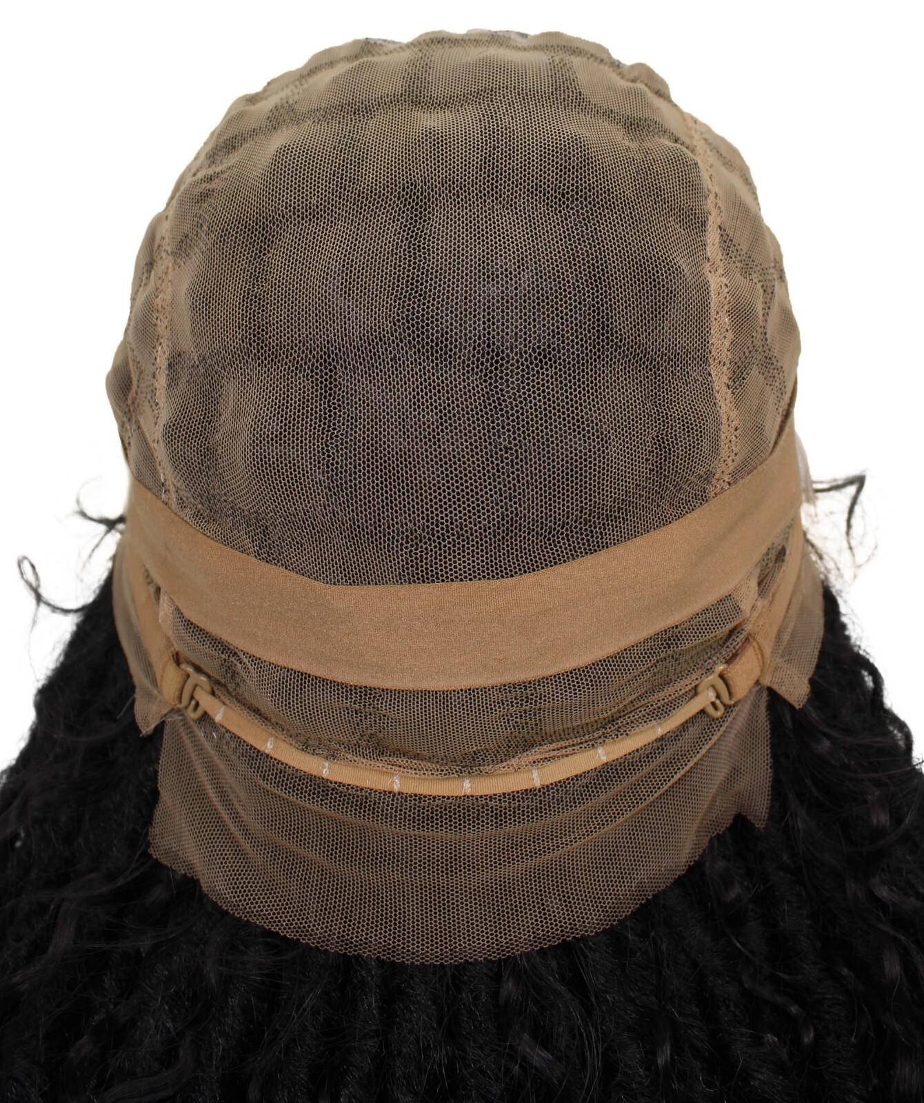 LUXLUXE Flora 30-inch Full Hand-tied Boho Locs Style Lace Braid Wig BLB-0160