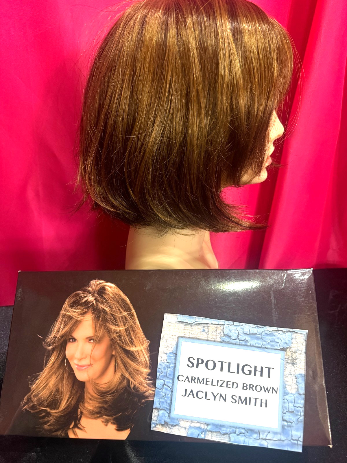 Jaclyn Smith Wig “Spotlight” Caremlized Brown NEW WITHOUT TAGS