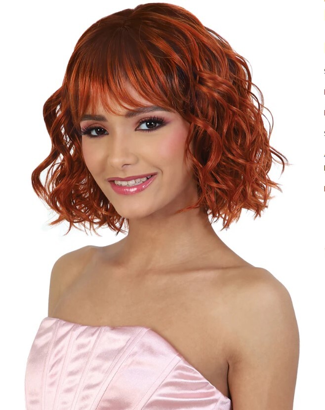 BEVERLY – SYNTHETIC FULL WIG BY BESHE ULTIMATE INSIDER COLLECTION WAVY BOB
