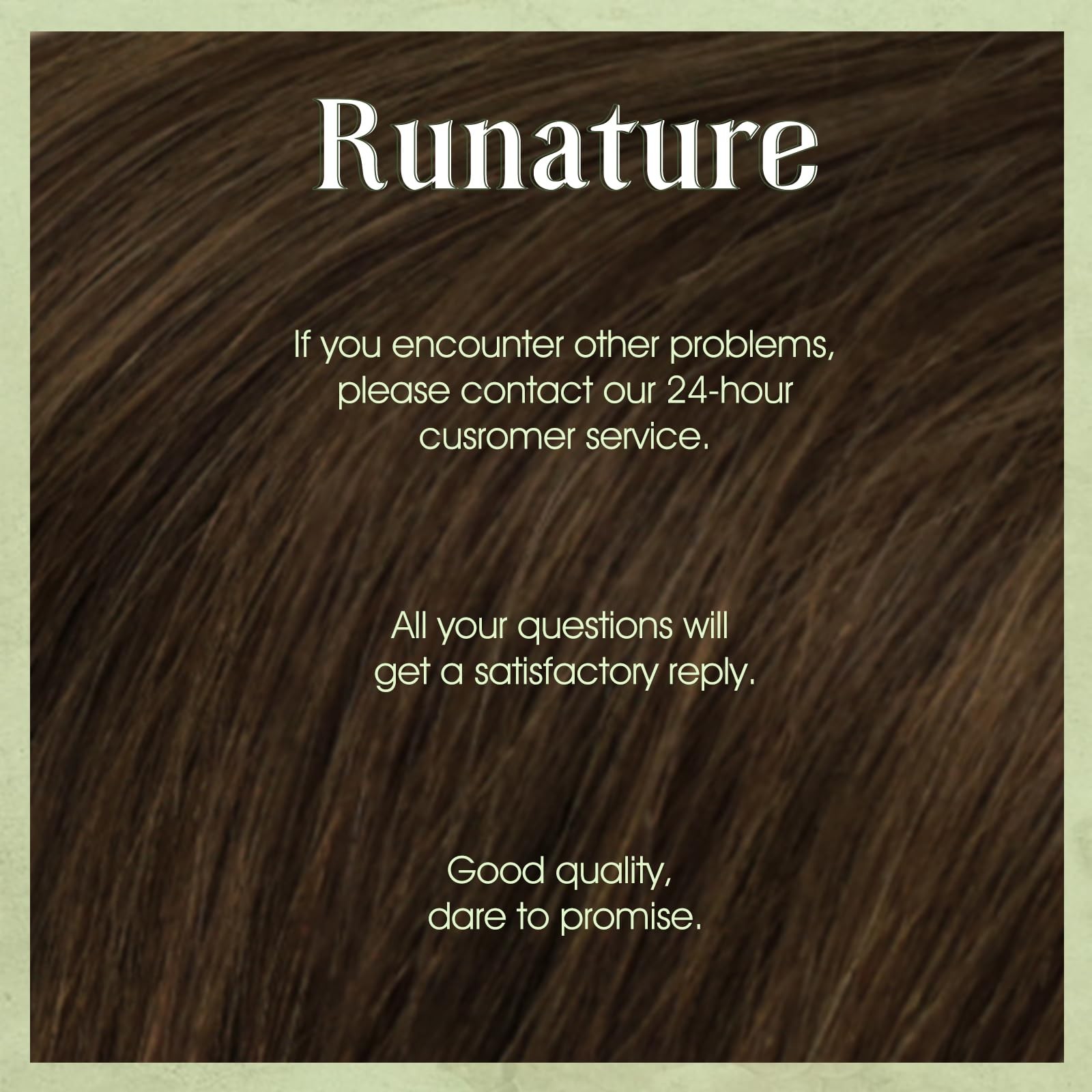 Runature Micro Link Hair Extensions Human Hair Dark Brown Micro Bead Hair