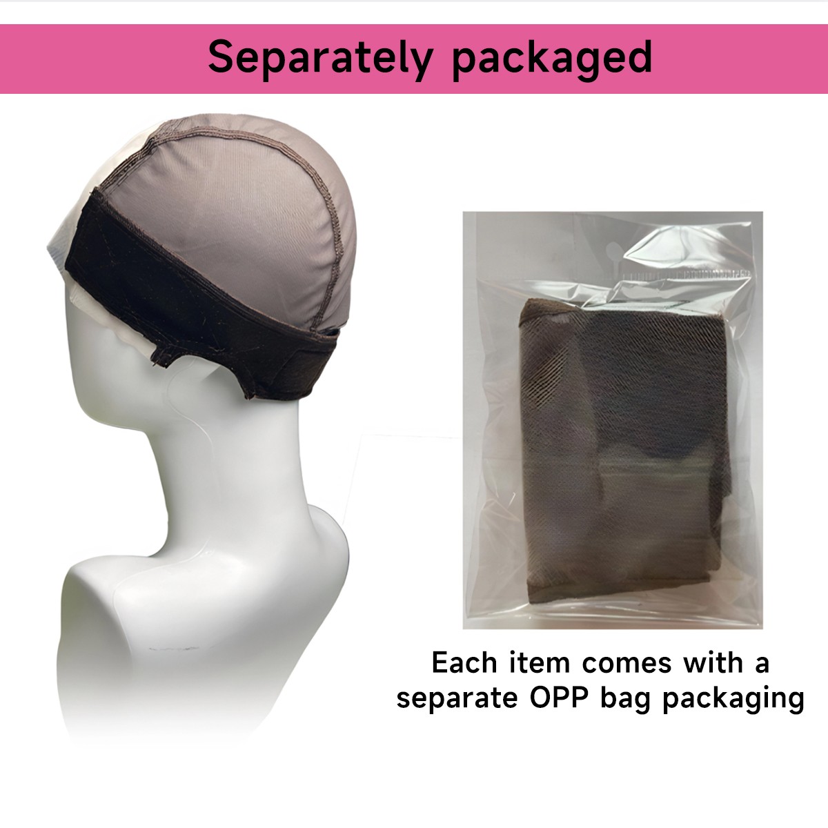 Lace wig grip cap adjustable, keeping wigs in place, Adjustable Grip, Reusable