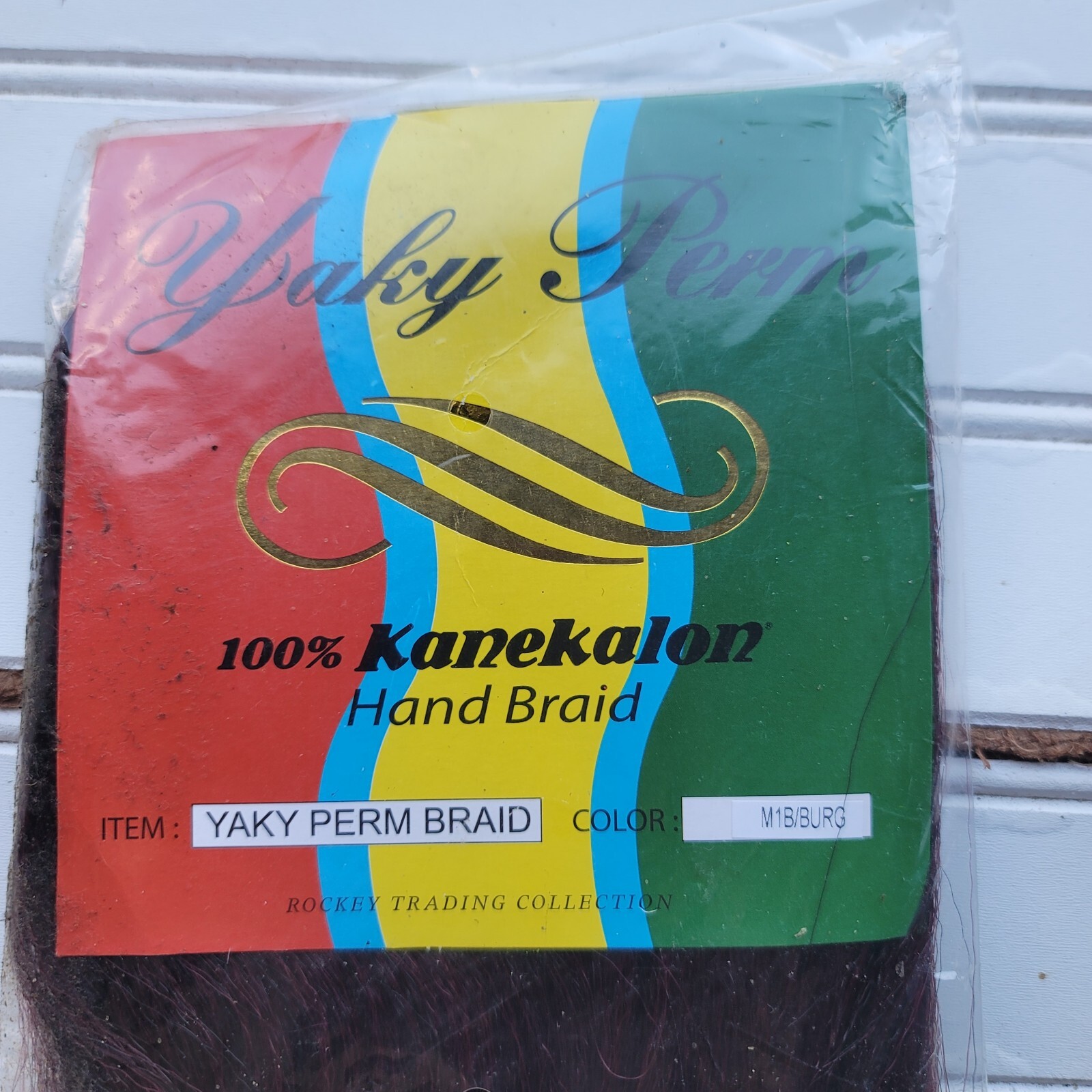 Kanekalon Braid Hair Soul Sisters Yaky Perm Hand 100% Color M1b BURGUNDY