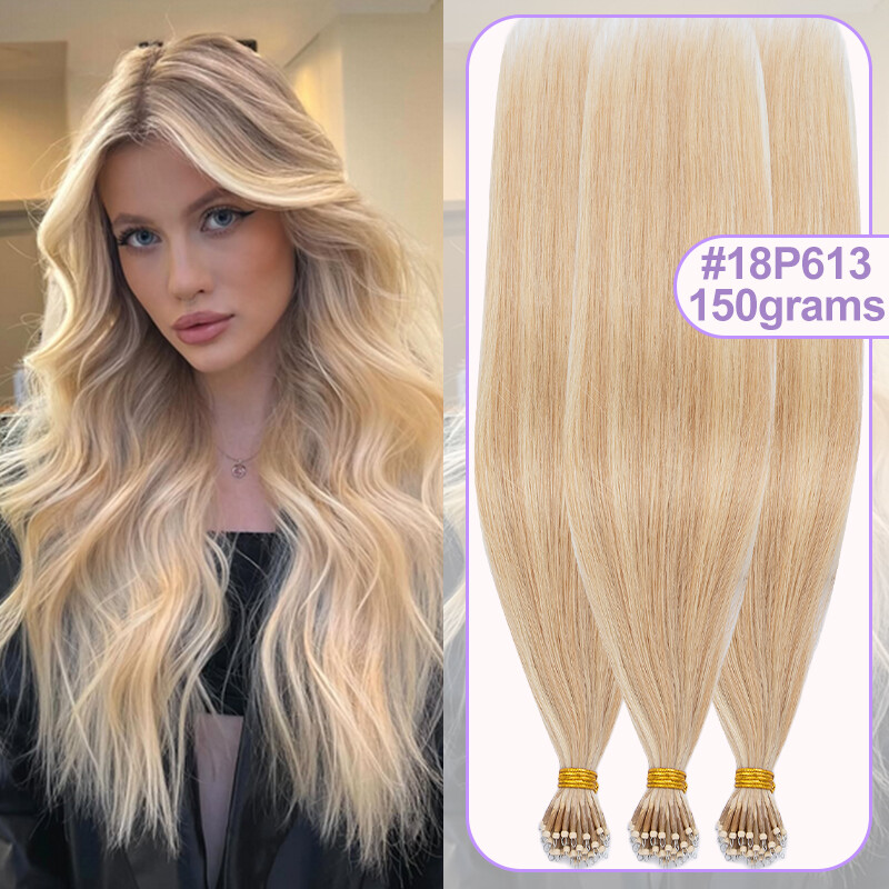 THICK Russian Hair Nano Ring Tip Microlink Bead Real Remy Human Hair Extensions