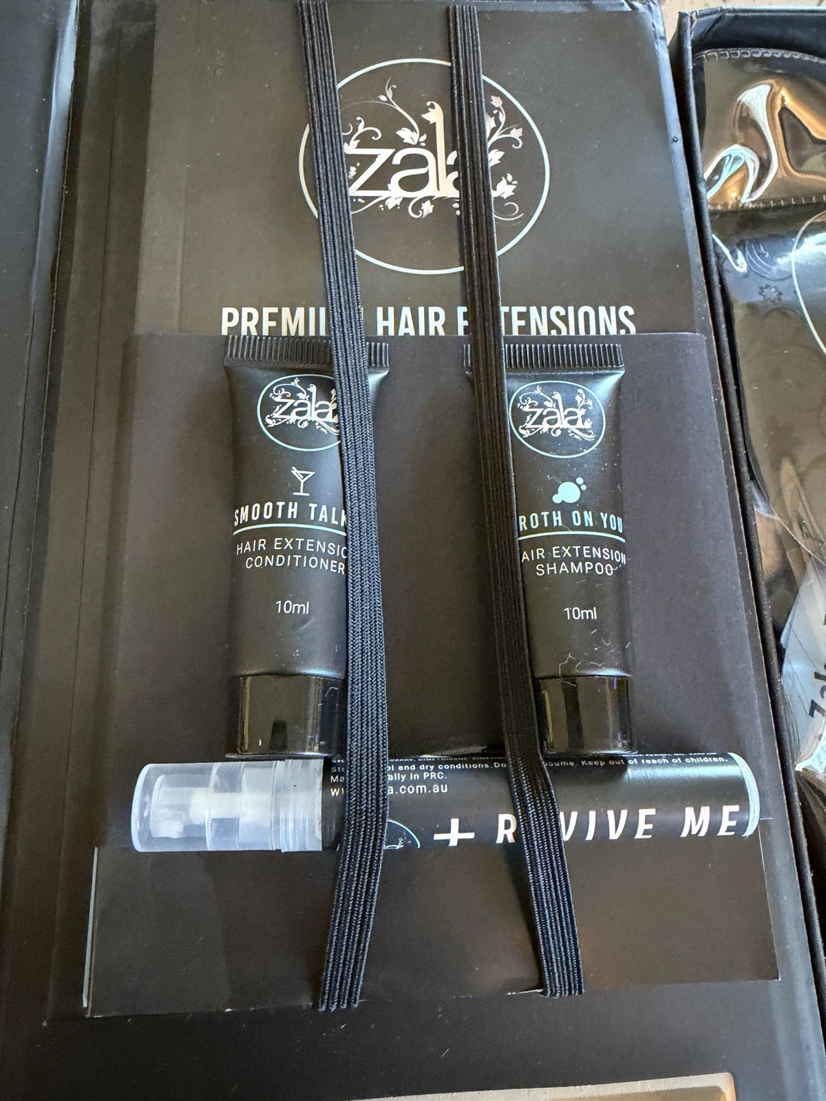 Zala Premium Clip In 9 Pc Human Remy Hair Extension 20” Dark Brown Kit – NEW!