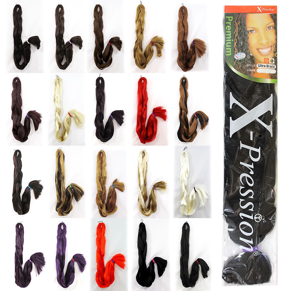 Xpression hair kanekalon ultra braid hair 82inch 165g Ship from USA