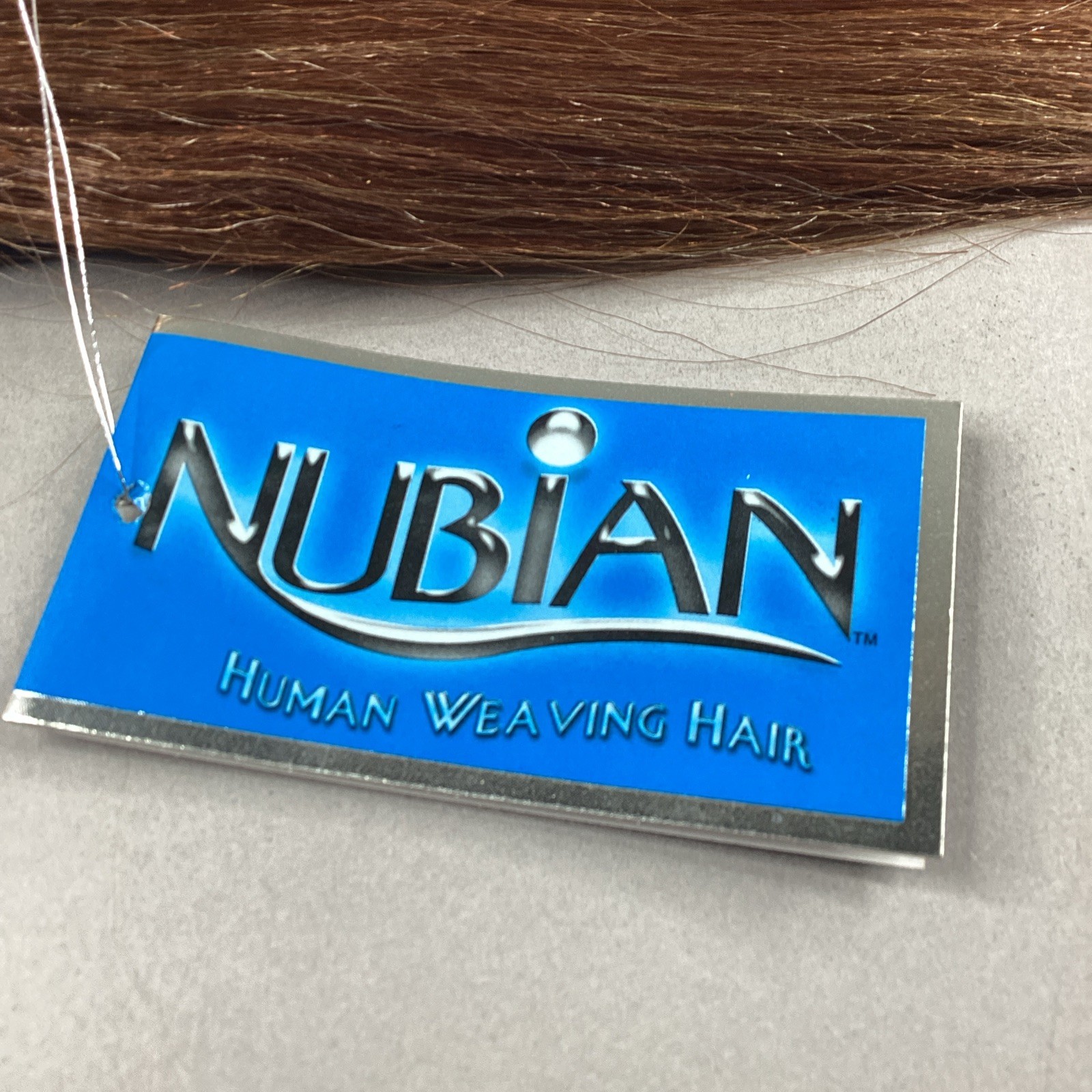 14” Straight Weave #F502 Brown Blonde Nubian Synthetic Blend Hair Extensions