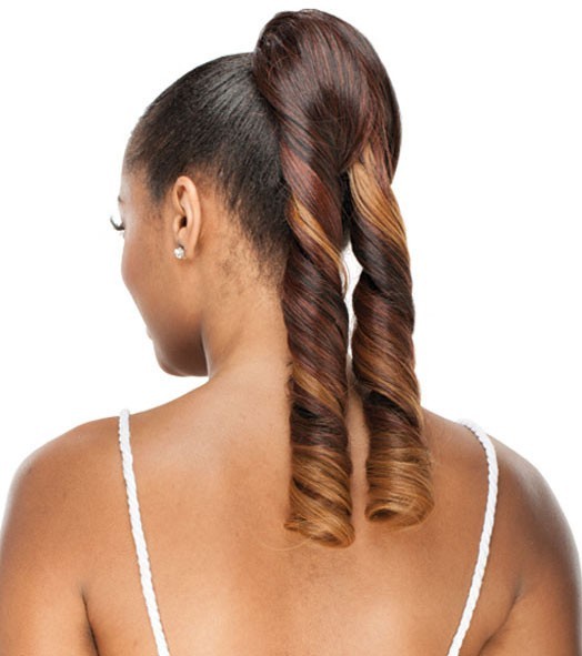 PIGTAIL GIRL – FREETRESS EQUAL DRAWSTRING PONYTAIL SYNTHETIC HAIR