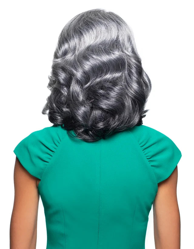 Foxy Silver LESLIE HD LACE FRONT Wig, Stylish and Natural-Looking Synthetic Wig