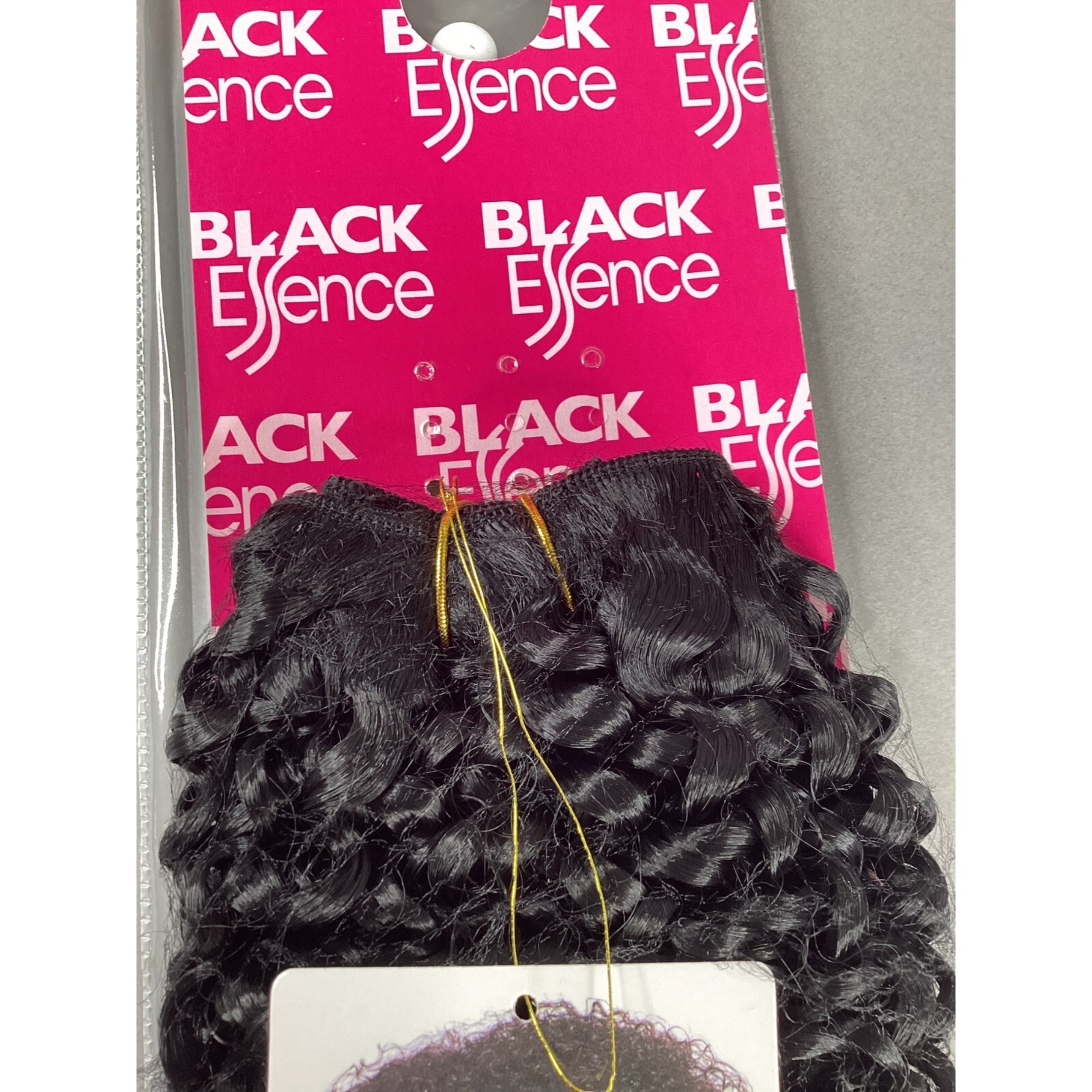 12″ Short Jerry Curl Color #1 Jet Black Blended Hair Extensions Track