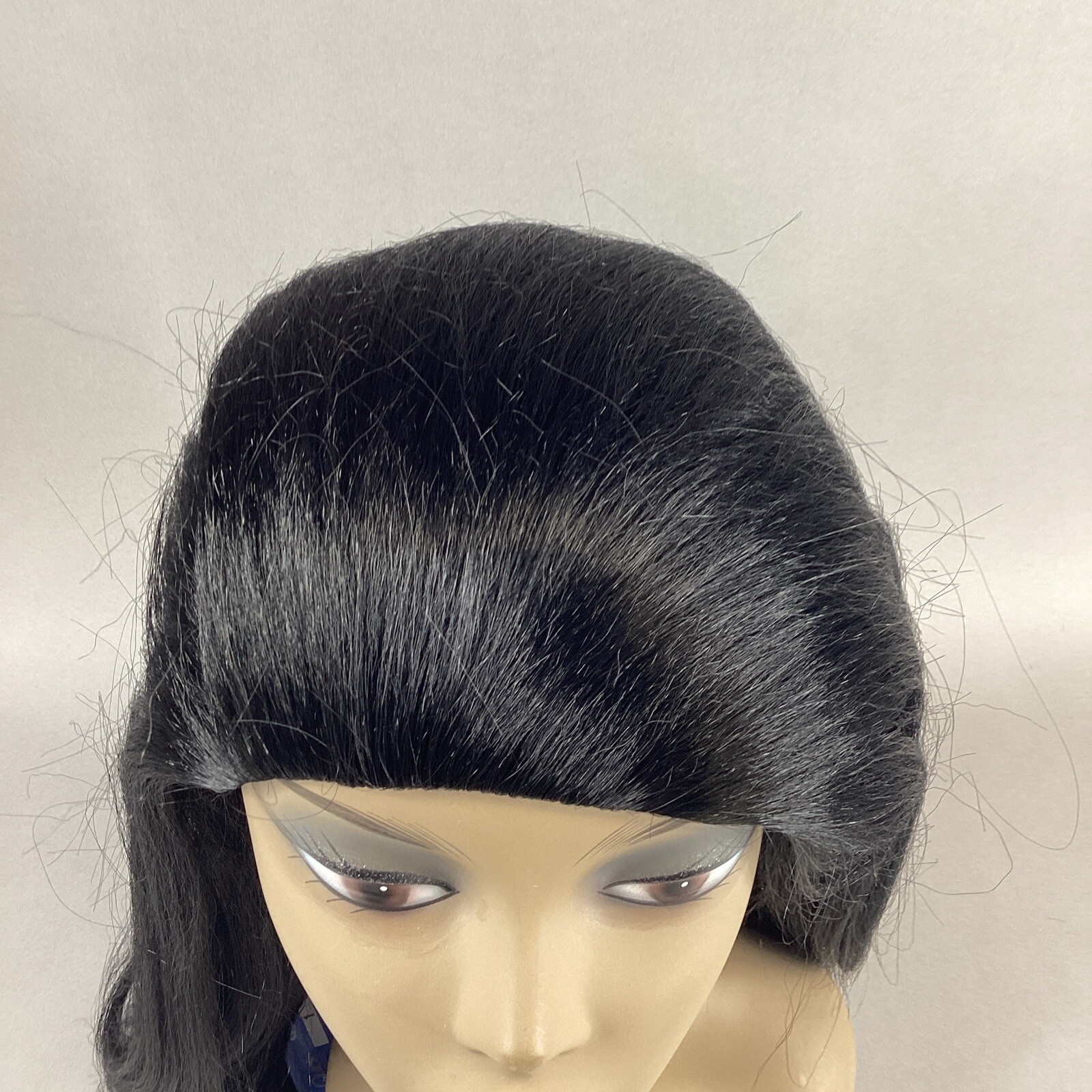 Serenity Long Straight #1 Jet Black Synthetic Quick Weave Wig