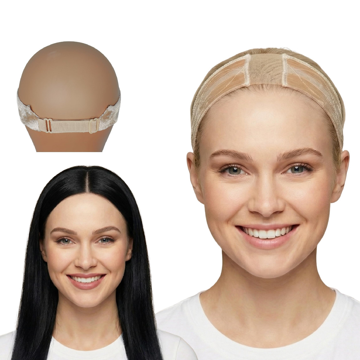 Lit Unicorns Wig Grip Band Silicone Non-Slip To Keep Wig In Place Premium