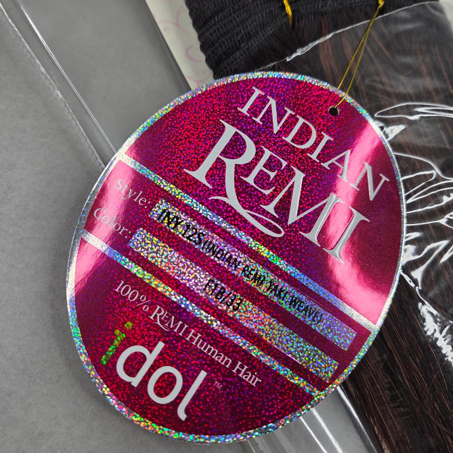 Idol Indian Remi Yaki Human Hair Weave 12S F1B/33
