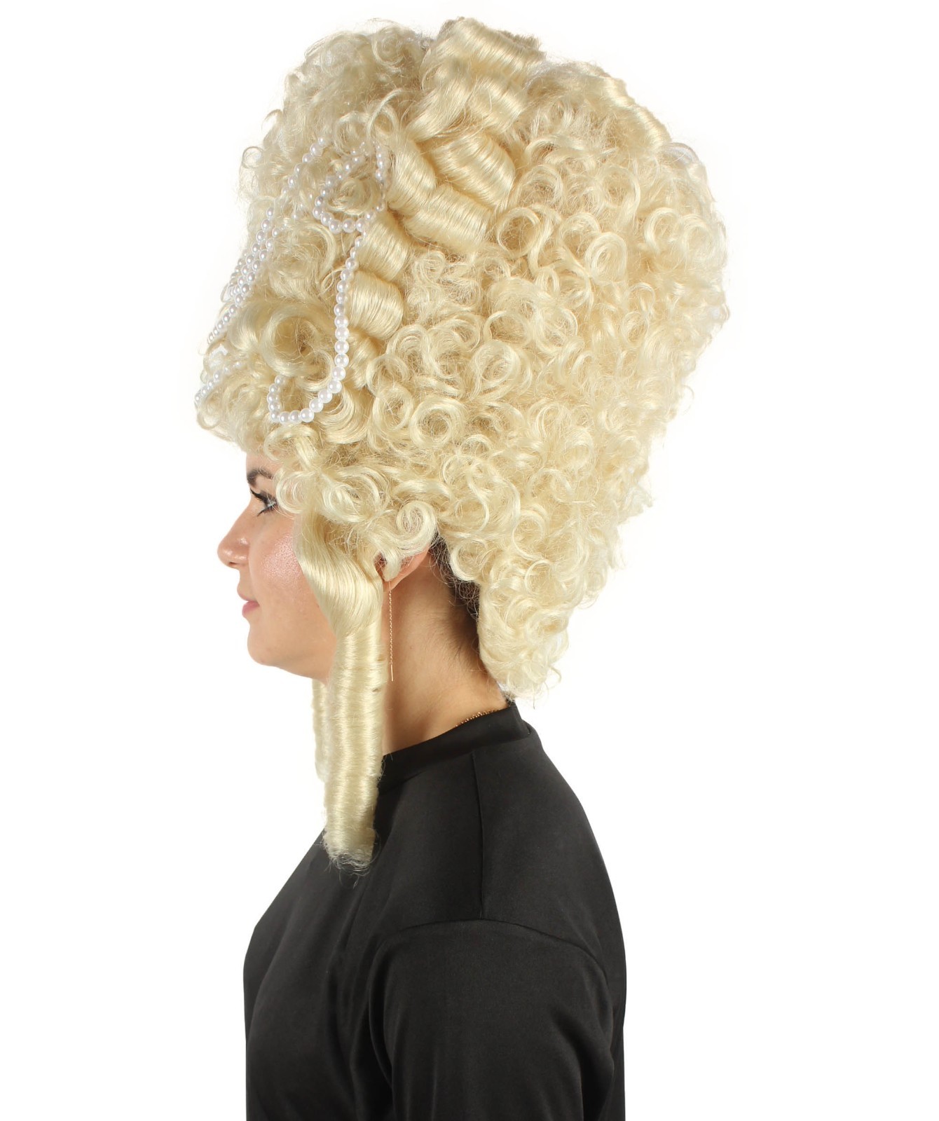 Marie Antoinette Wig Beehive for Women Baroque Cosplay Costume Carnival Party
