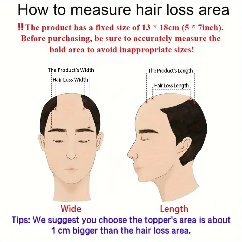 Buzz Cut Men Toupee Repalcement System Ultra Thin Skin PU Human Hair Piece Short