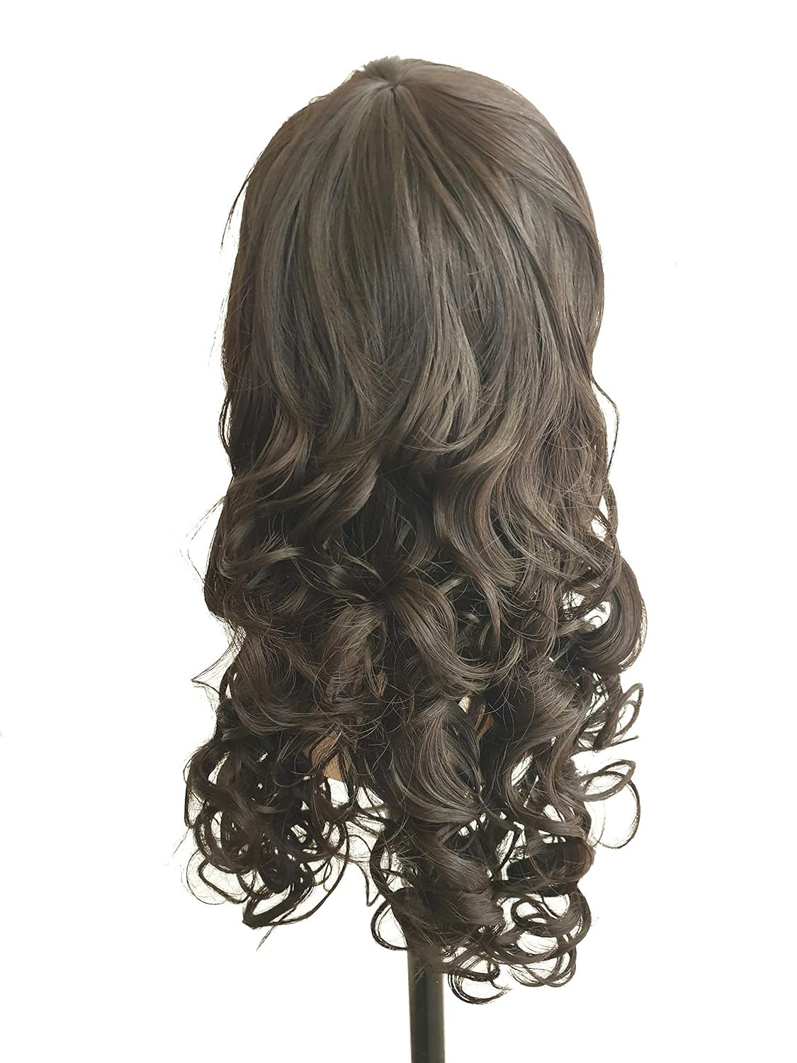 Foreign Holics Full Head Central Natural Hairline Curly Hair Wig 24 Inches