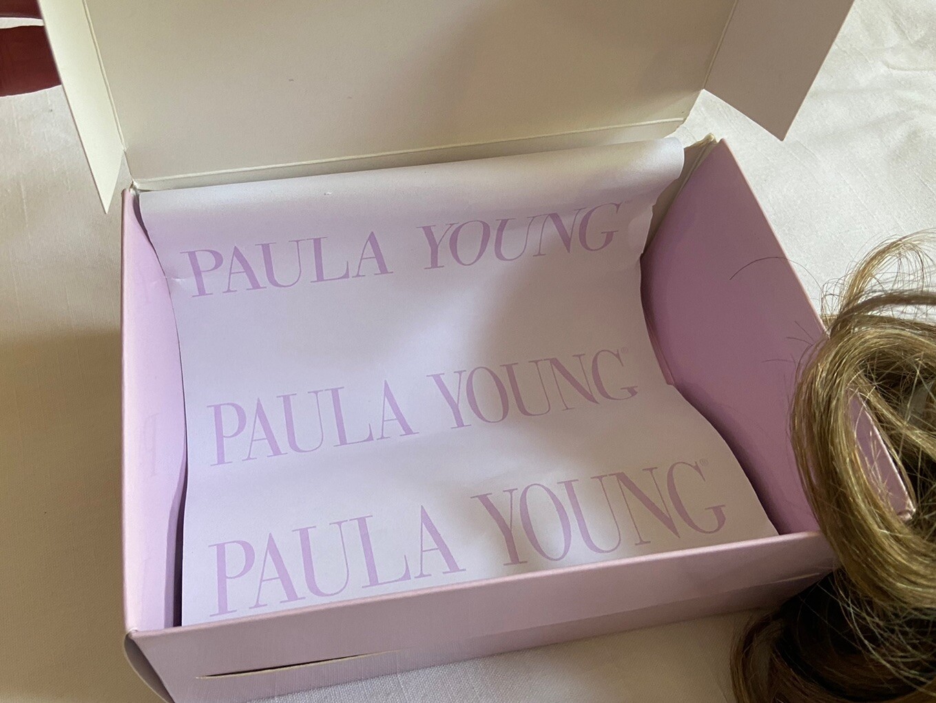 Paula Young Full Volume Hair Wrap/Bun – A9405- Color #14 Medium Brown