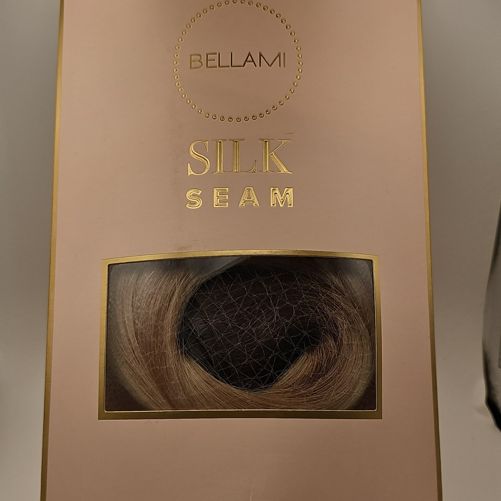 BELLAMI Silk Seam Clip-In Extensions 20 in 180g Cool Rooted Brown /Butter Blond