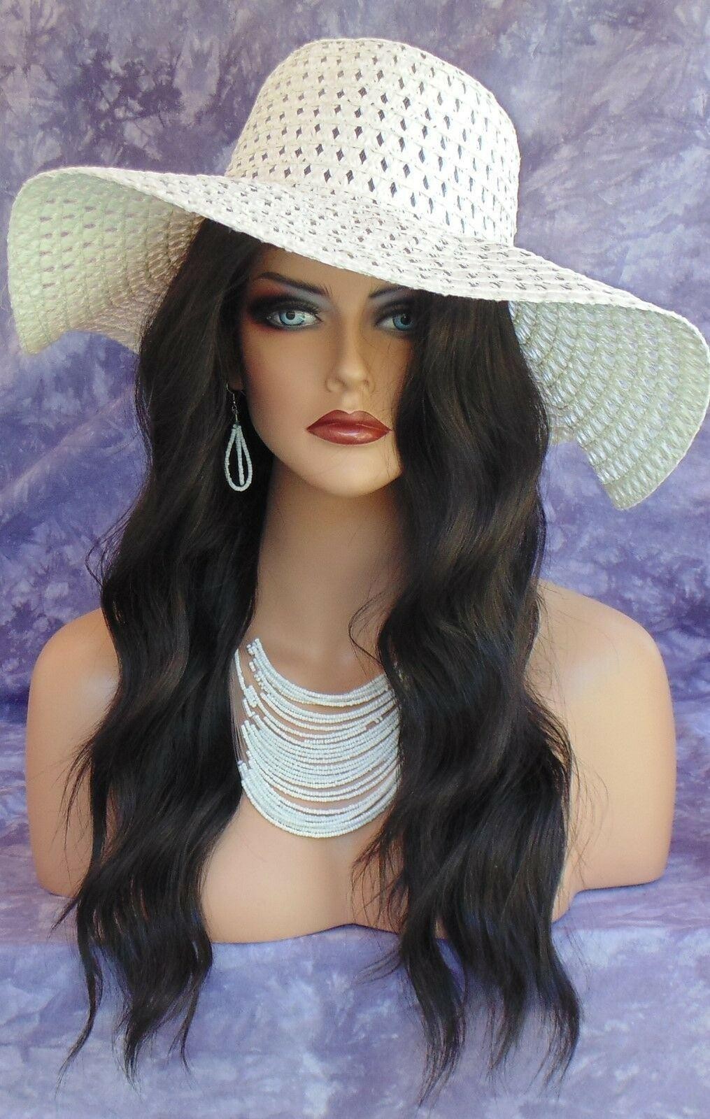 LACE FRONT HAND TIED EAR 2 EAR LACE HEAT FRIENDLY #2 DARK BROWN WIG US SELL 252
