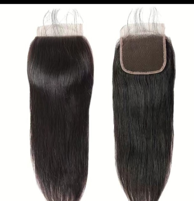 4″x4″ Free Part Lace Closure 100% virgin Human Hair 16 inches long