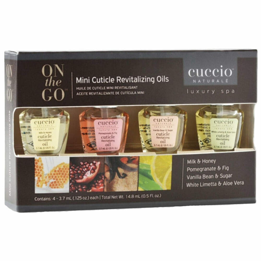 Mini Cuticle Revitalizing Oils, 4 -3.7ml each