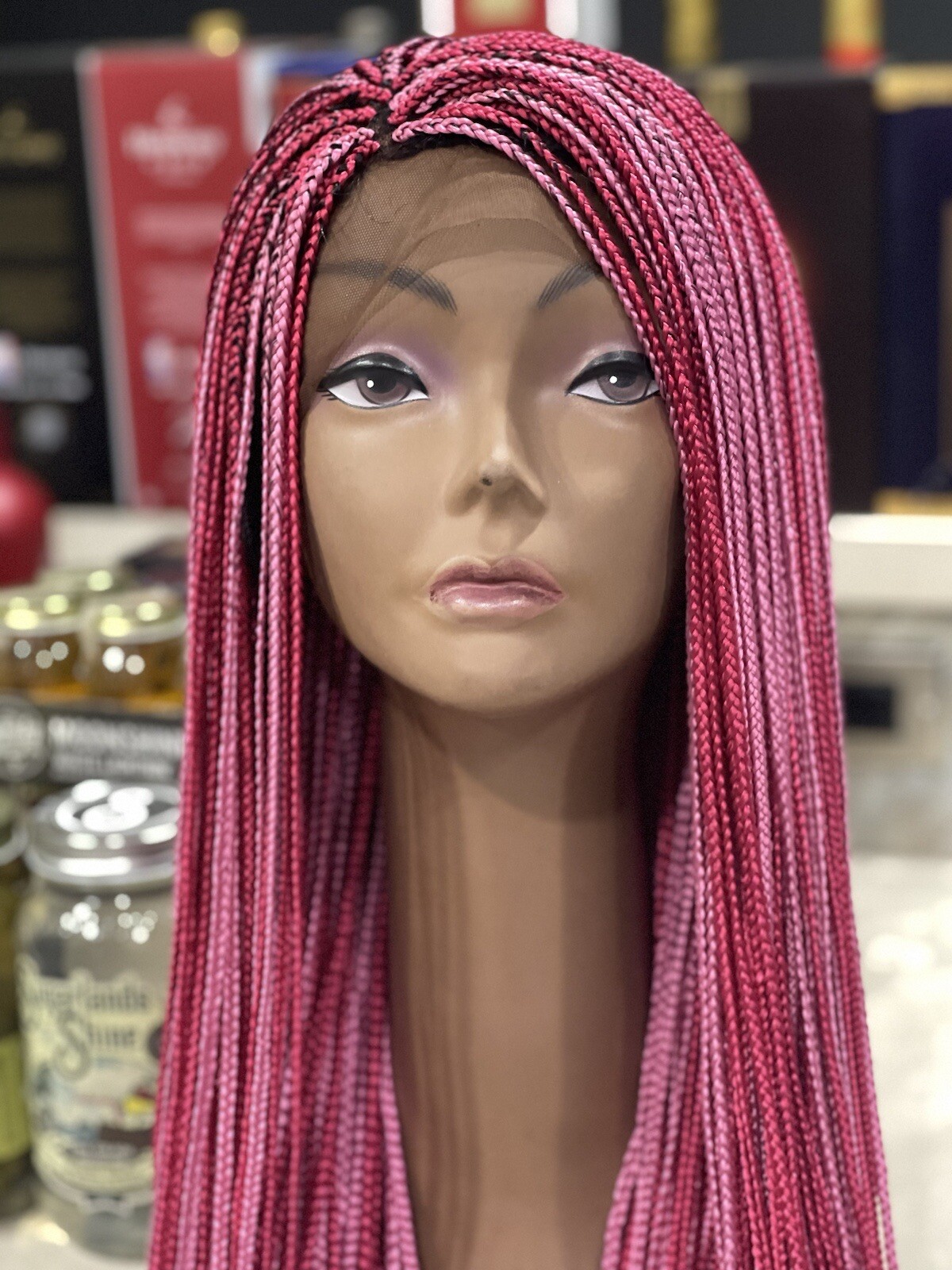 Micro Box Braided Wig (READY TO SHIP)
