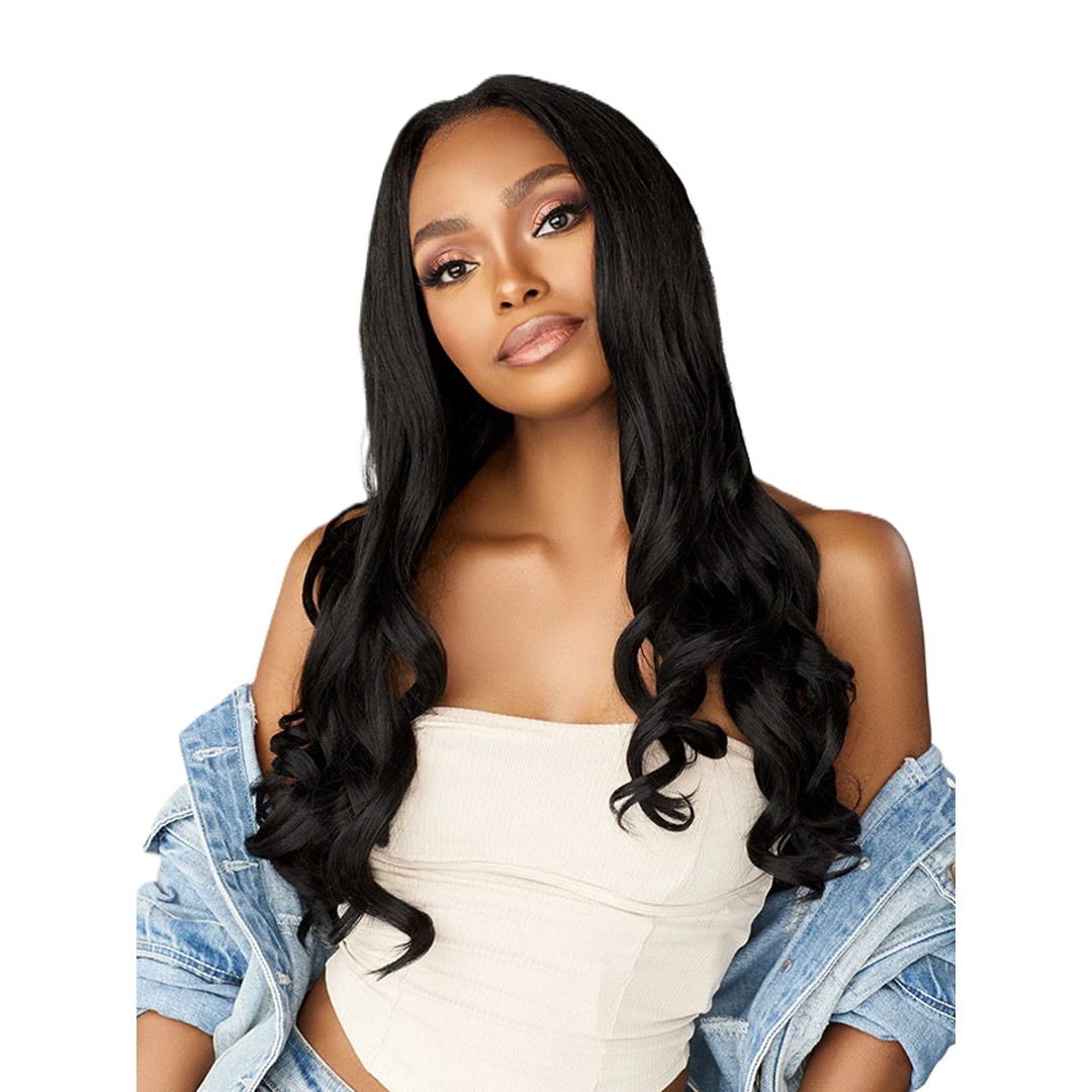 Sensationnel Curls Kinks & Co Premium Fiber Clip-ins – Wave Maker 18″