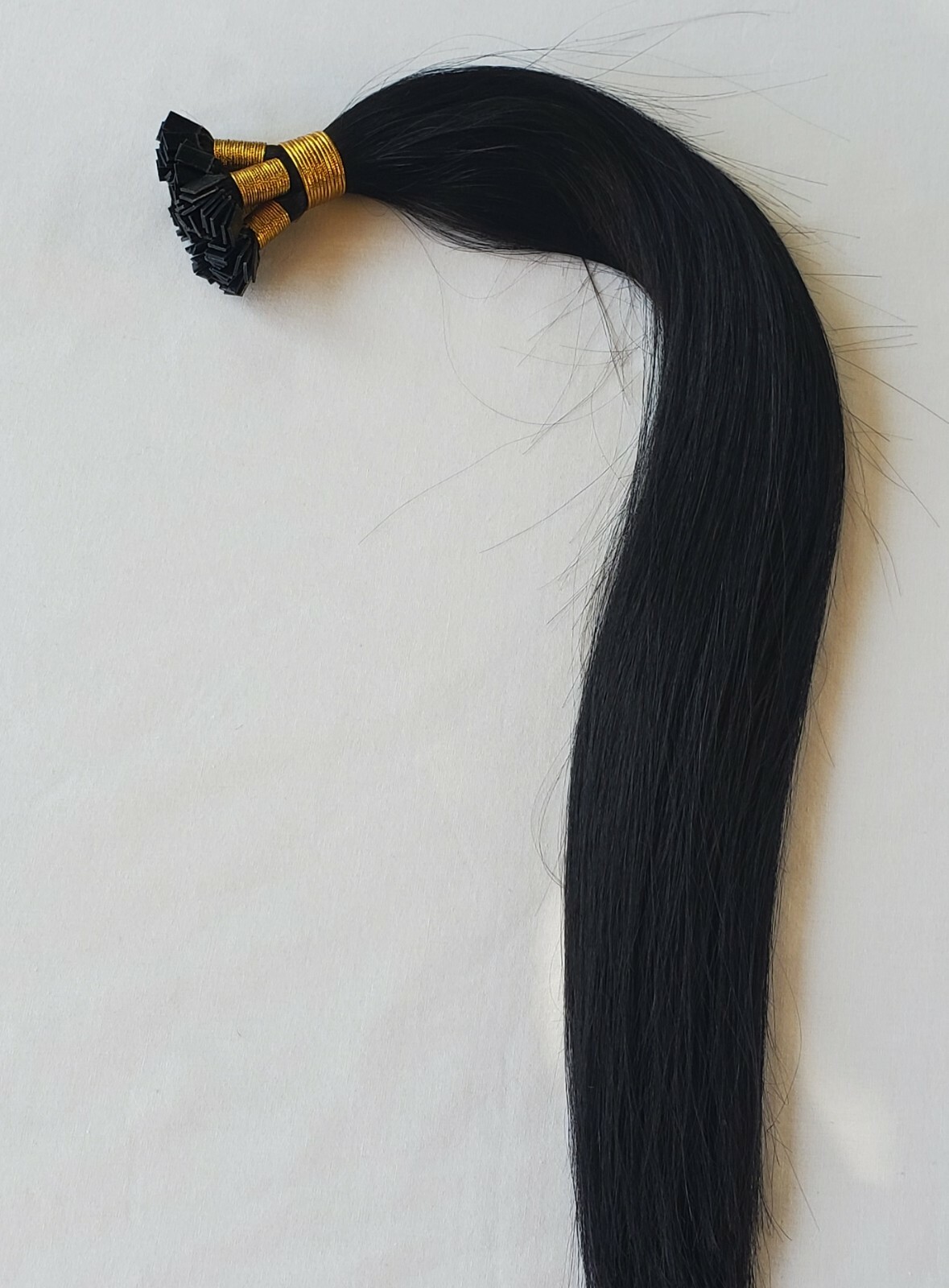 18″,22″ 100 grams,100 strands ,Flat Tip Keratin Remy Human Hair Extensions #1
