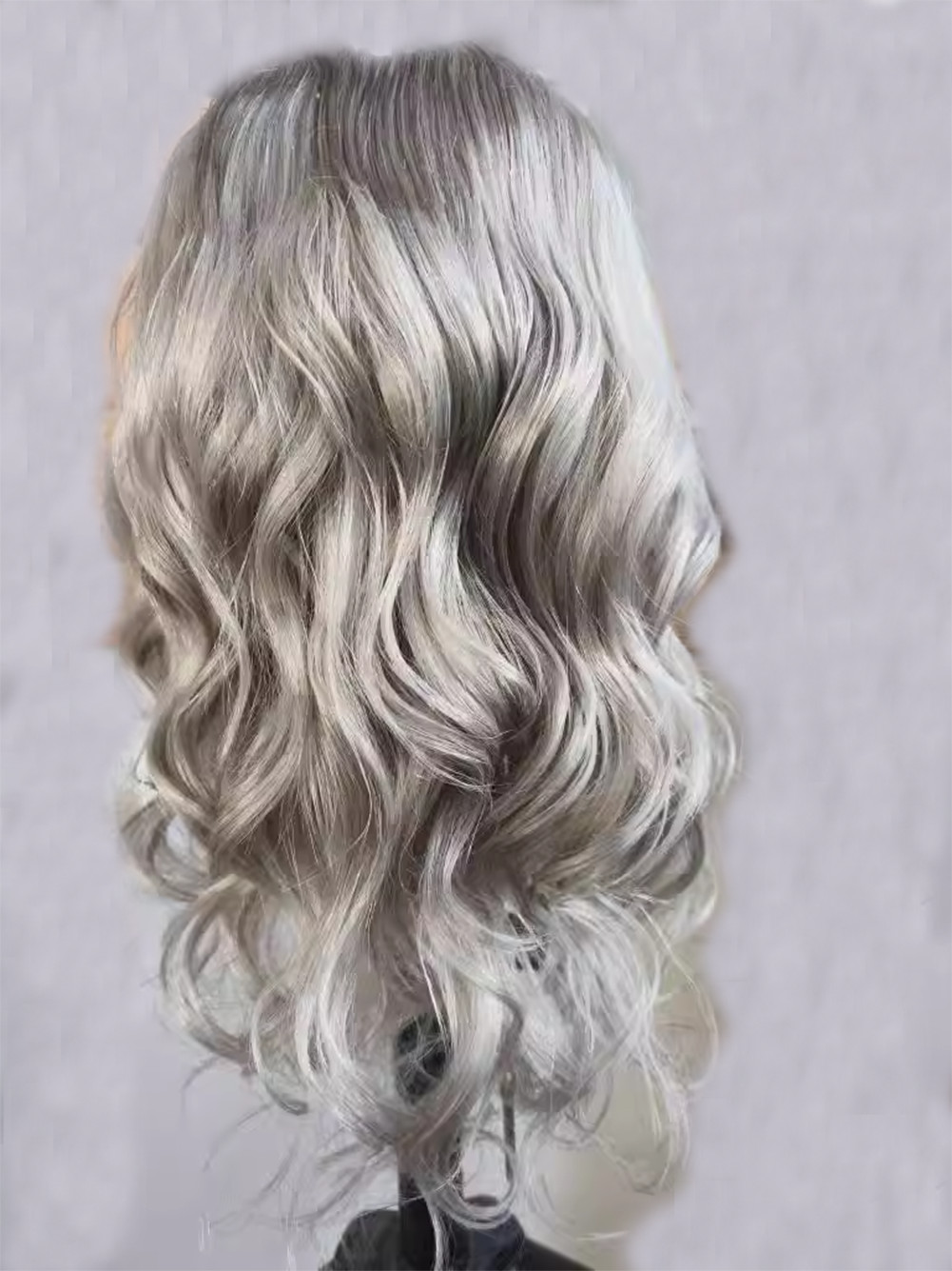 3/4 Half wigs 100% remy human hair half wig body wave hair weft cap
