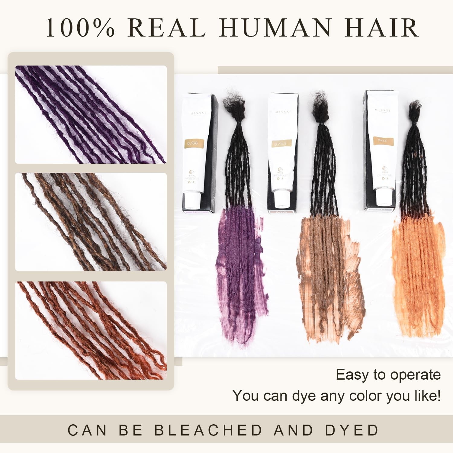 Originea Daixi Handmade Interlocking Sisterlocks Curly Tips 100 Real Human Hair