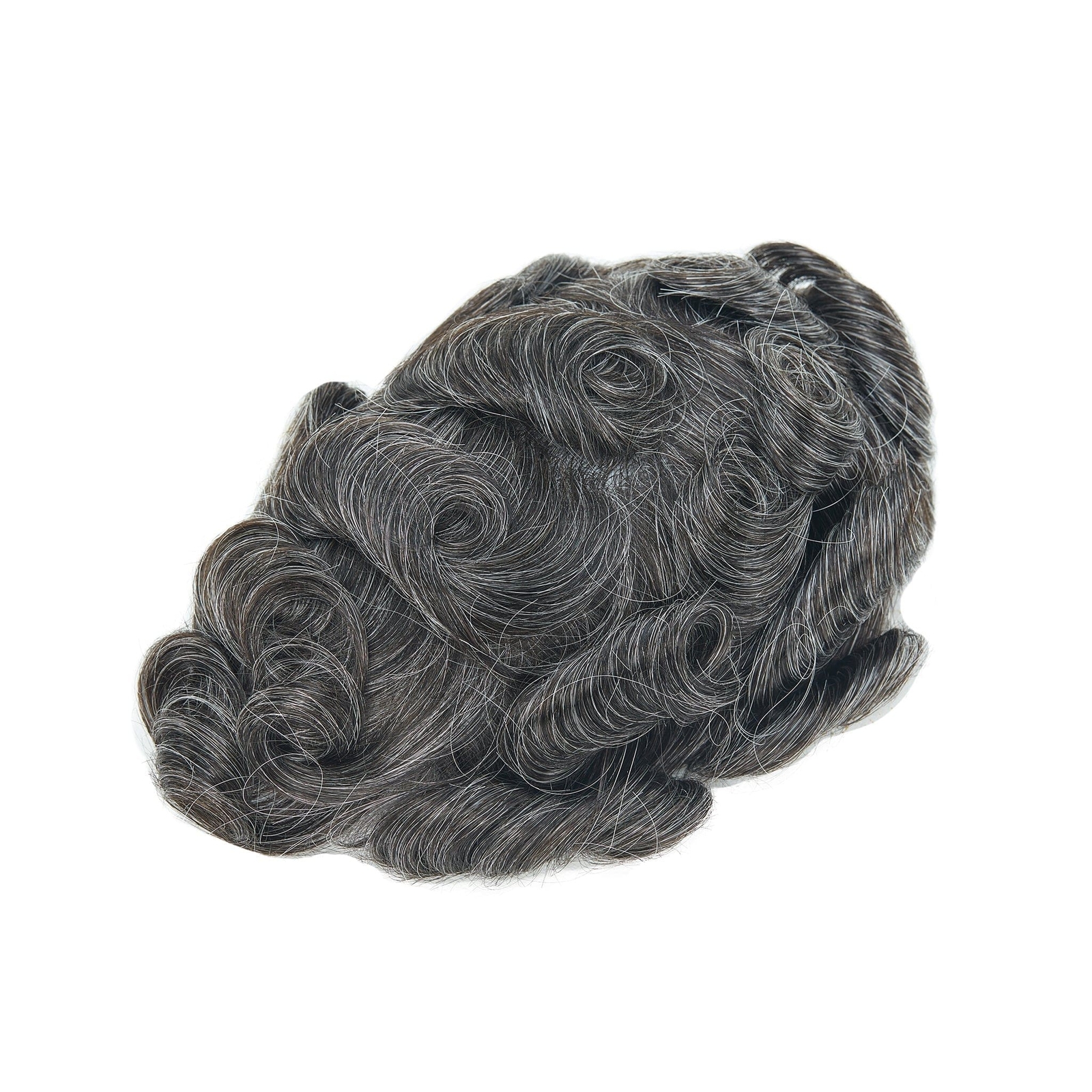 Breathable Men’s Toupee Full French Lace Base | Men’s French Lace Hairpieces