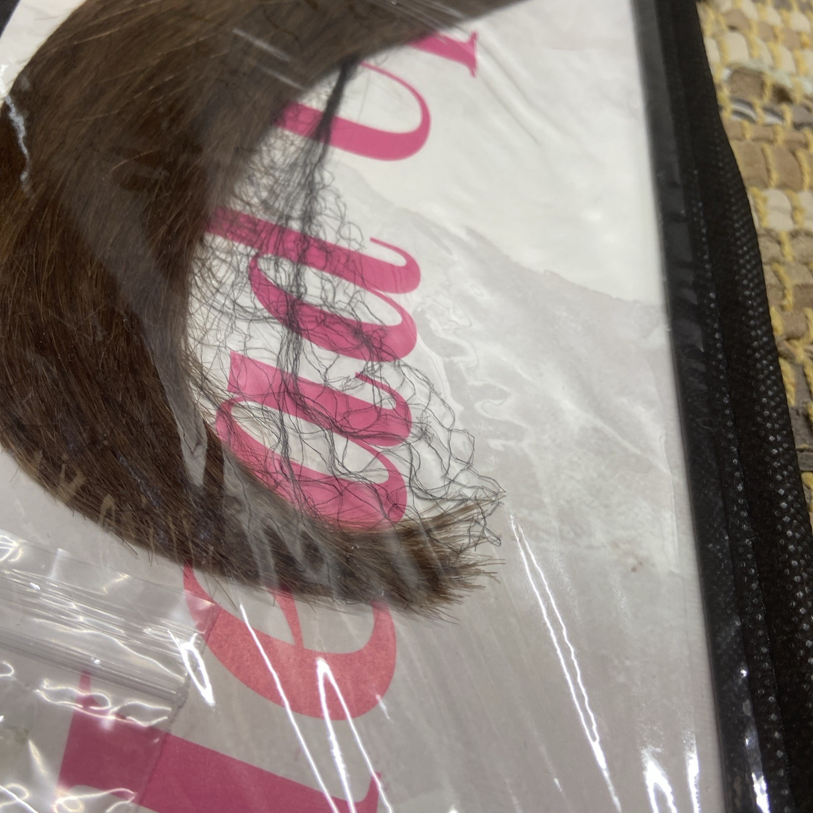 Hidden Crown PO-HN-0902 HN-ECT-#6-R. 5 X 2.75 Remy Hair Easi Topper Brown