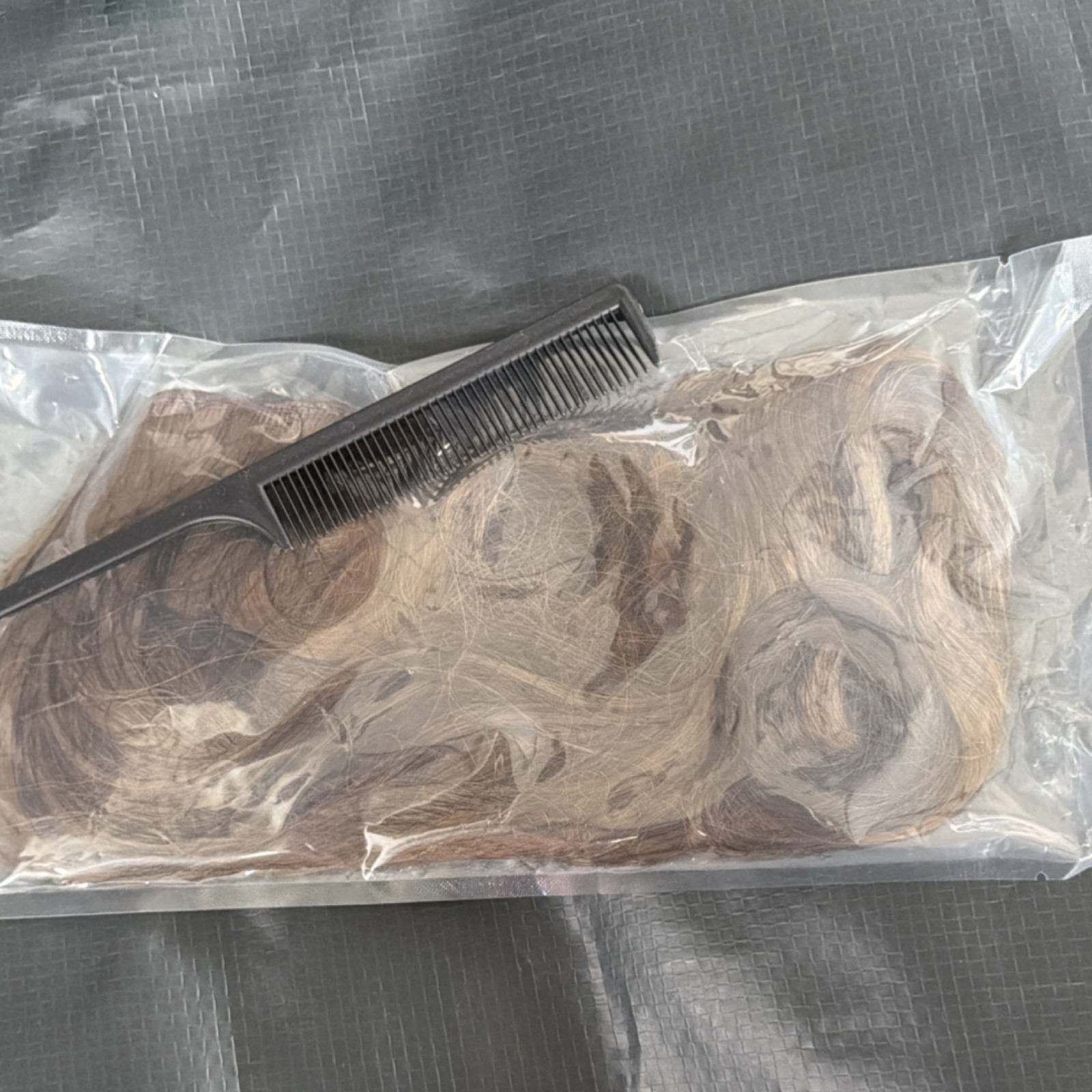 Premium Fiber Synthetic Brown Hair Extension 16in Brown A10016 Premium Quality