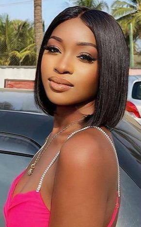 Transparent 5×5 Bob Wig