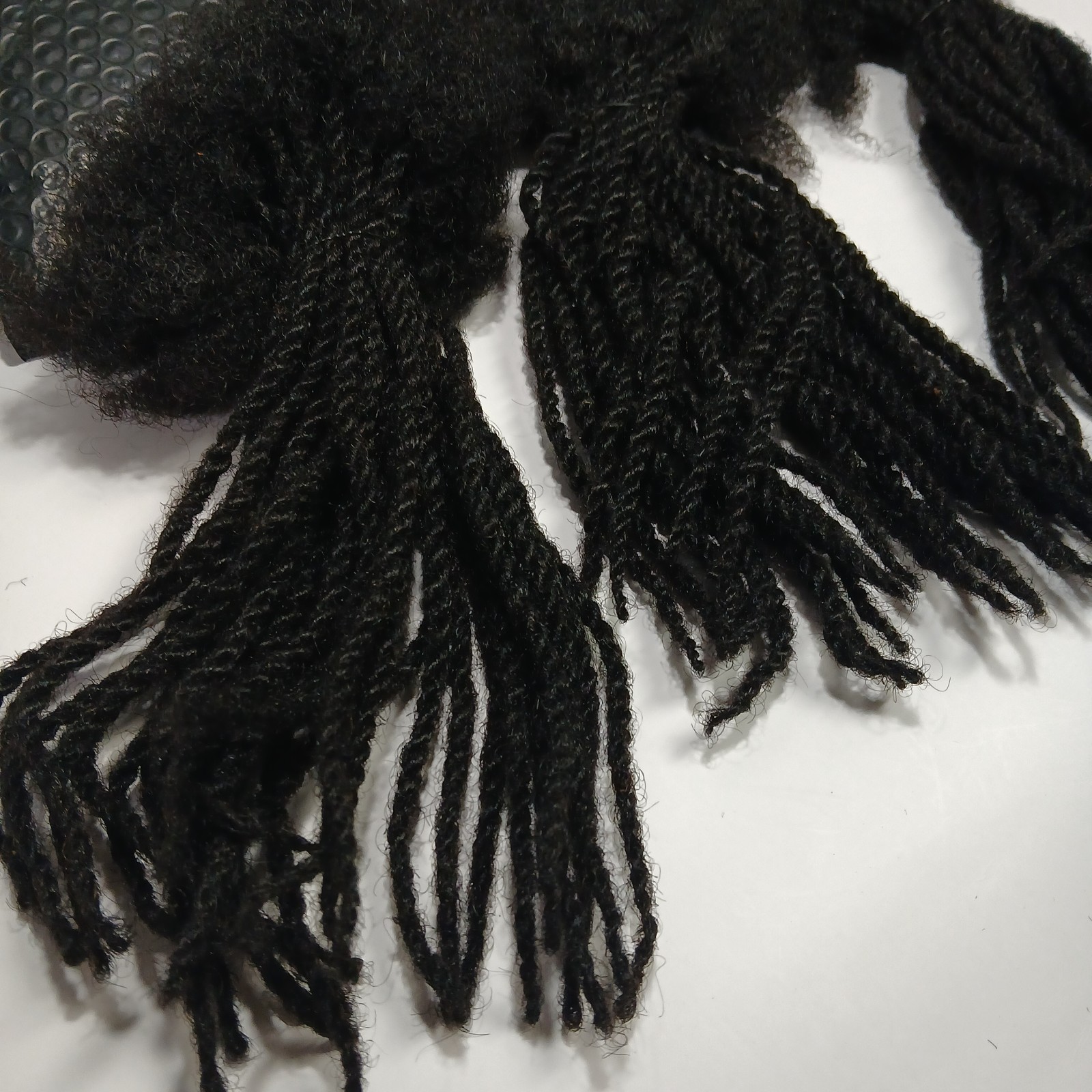 JALIZA Twisted Dreadlocs Human Hair 10 inch 0.4cm 90 Strands Loc Extension