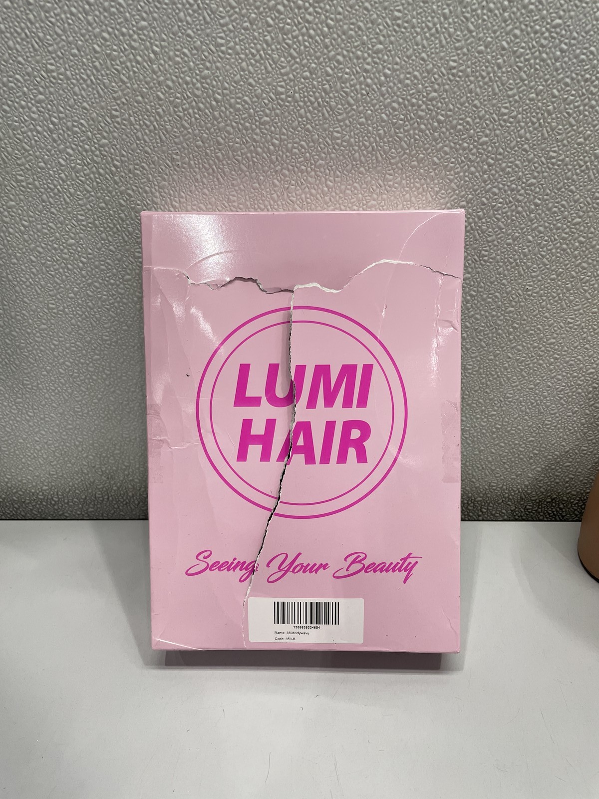 Lumi 350 Body Wave Human Hair Blend Lace Front Wig, 26″