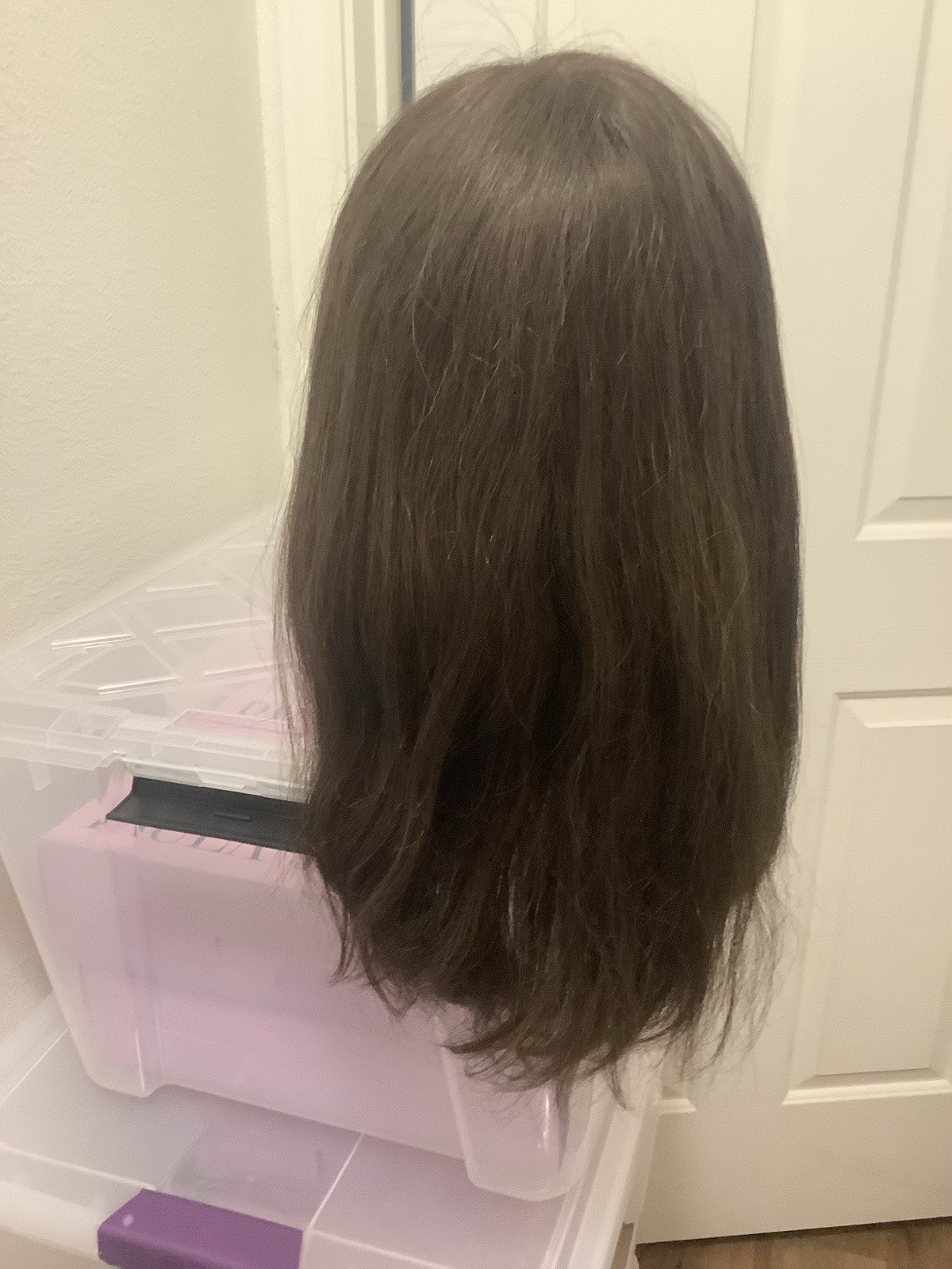 Human Hair Wig Lace Cap 23” UNIWIGS Alexandra 14” Length Density 130%