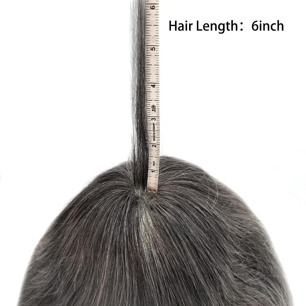 Ultra Thin Skin Mens Toupee Hairpieces PU System Wig Mens Hair Replacement