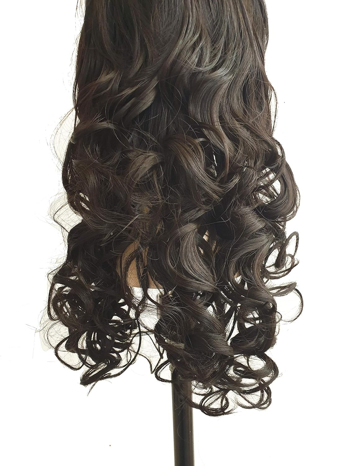 Foreign Holics Full Head Central Natural Hairline Curly Hair Wig 24 Inches
