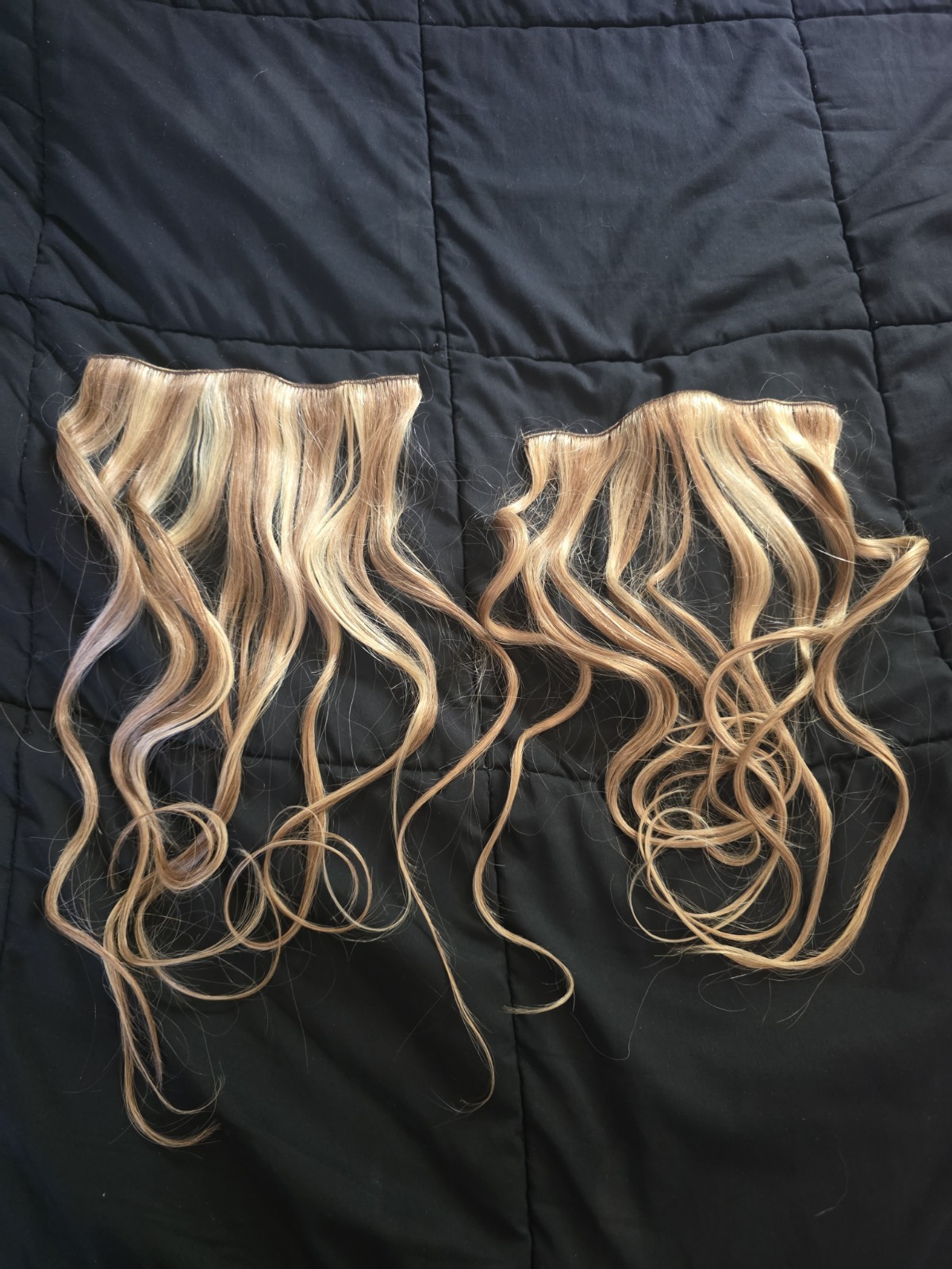 Really Hair Clips In Ombre Colors. Hair Extensions.