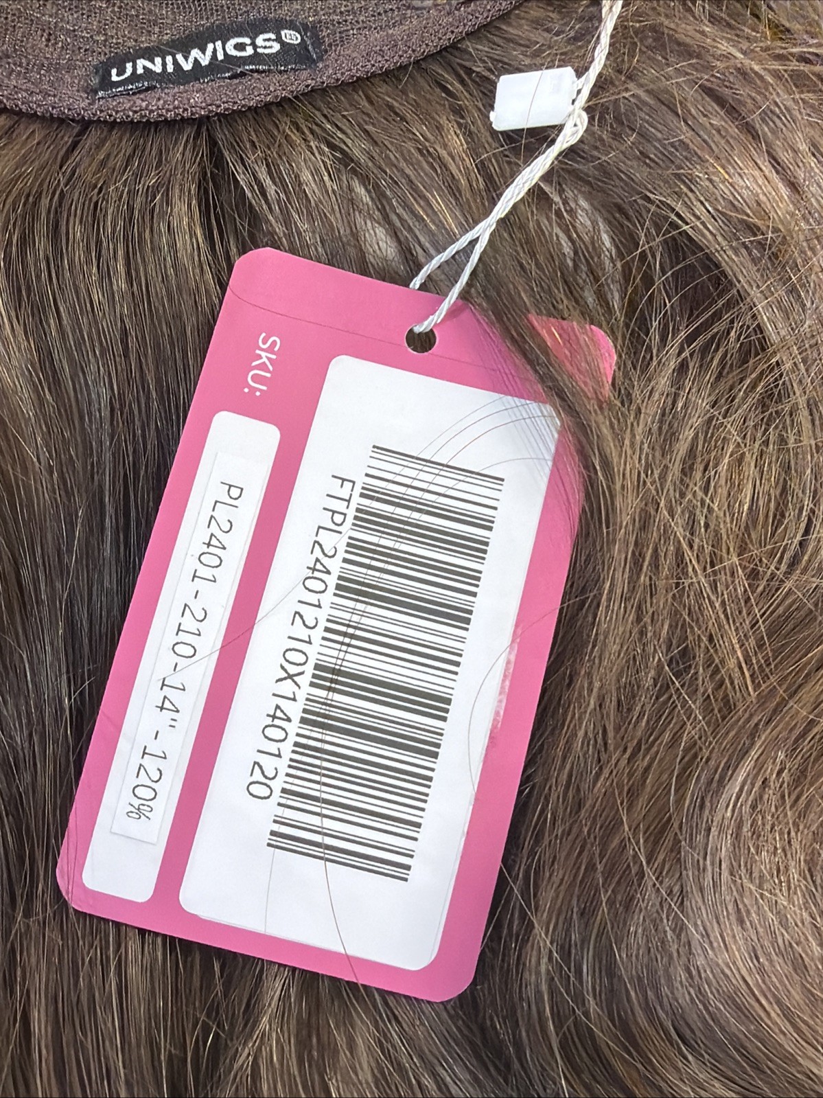 UNIWIGS Lacefront Topper Ultra Breathable 8.5 X 9 HUMAN HAIR 14in