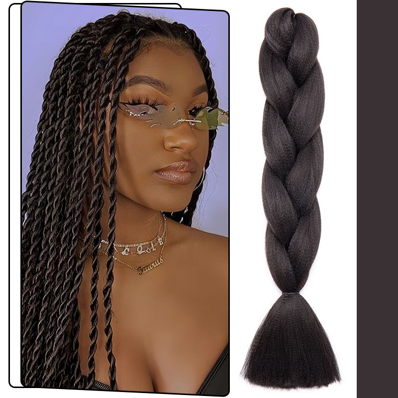 Jumbo Box Braiding Hair Extensions Colorful Braids DIY RUMI HAIR Crochet Braid