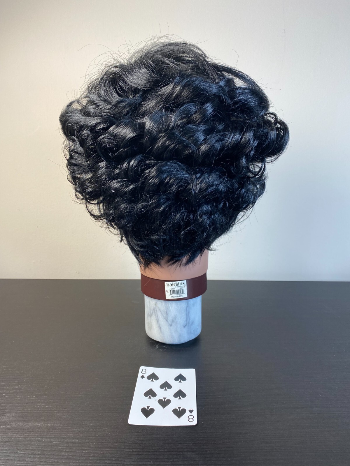 Vanessa by 5th Ave Asymmetrical Pixie Black Wig 90’s Change of Hairstyle/Costume