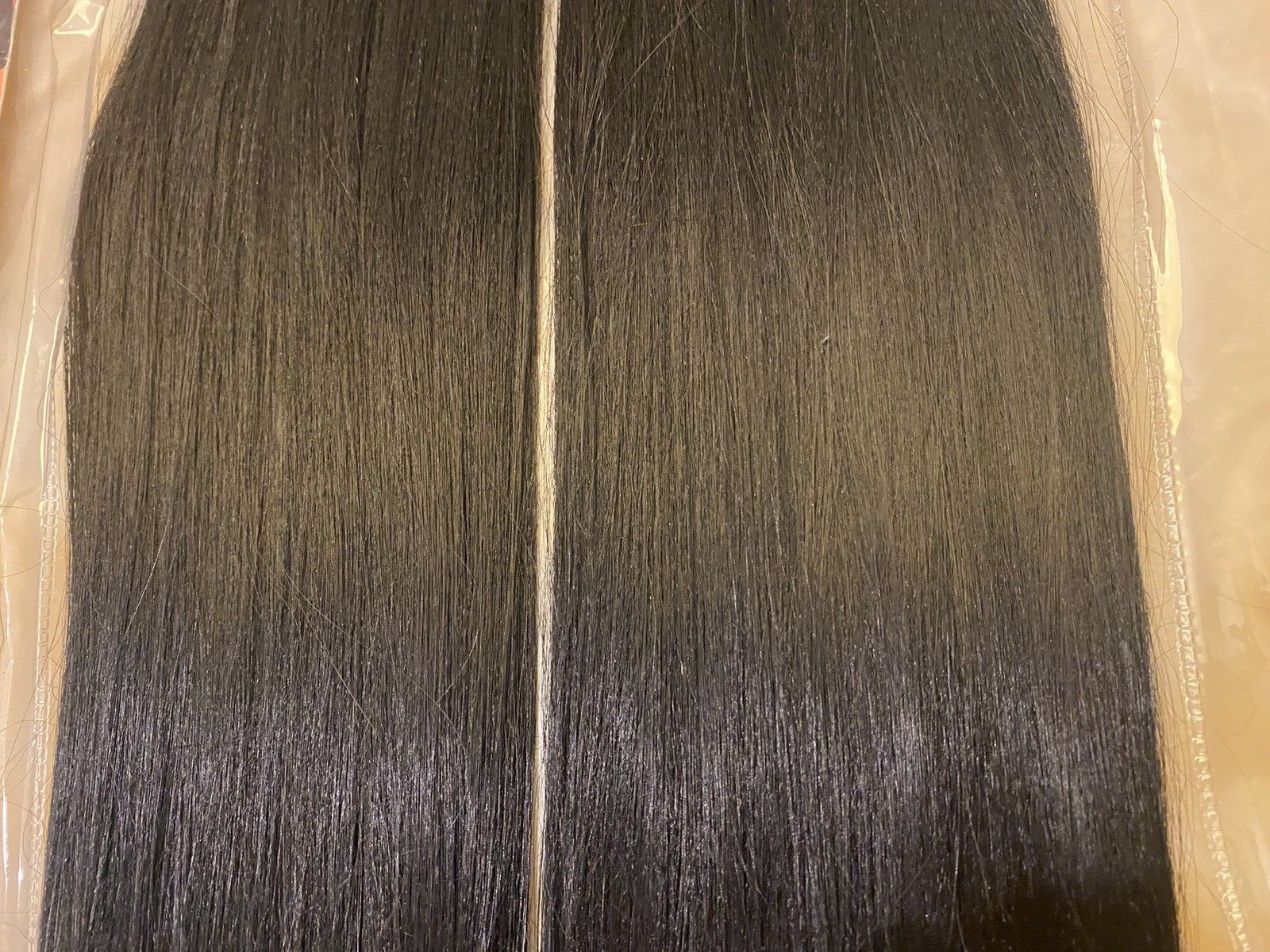 HAIRTREND QUALITY SYNTETHIC STRAIGHT HAIR “20” INCH LOT 2 COLOR 1B
