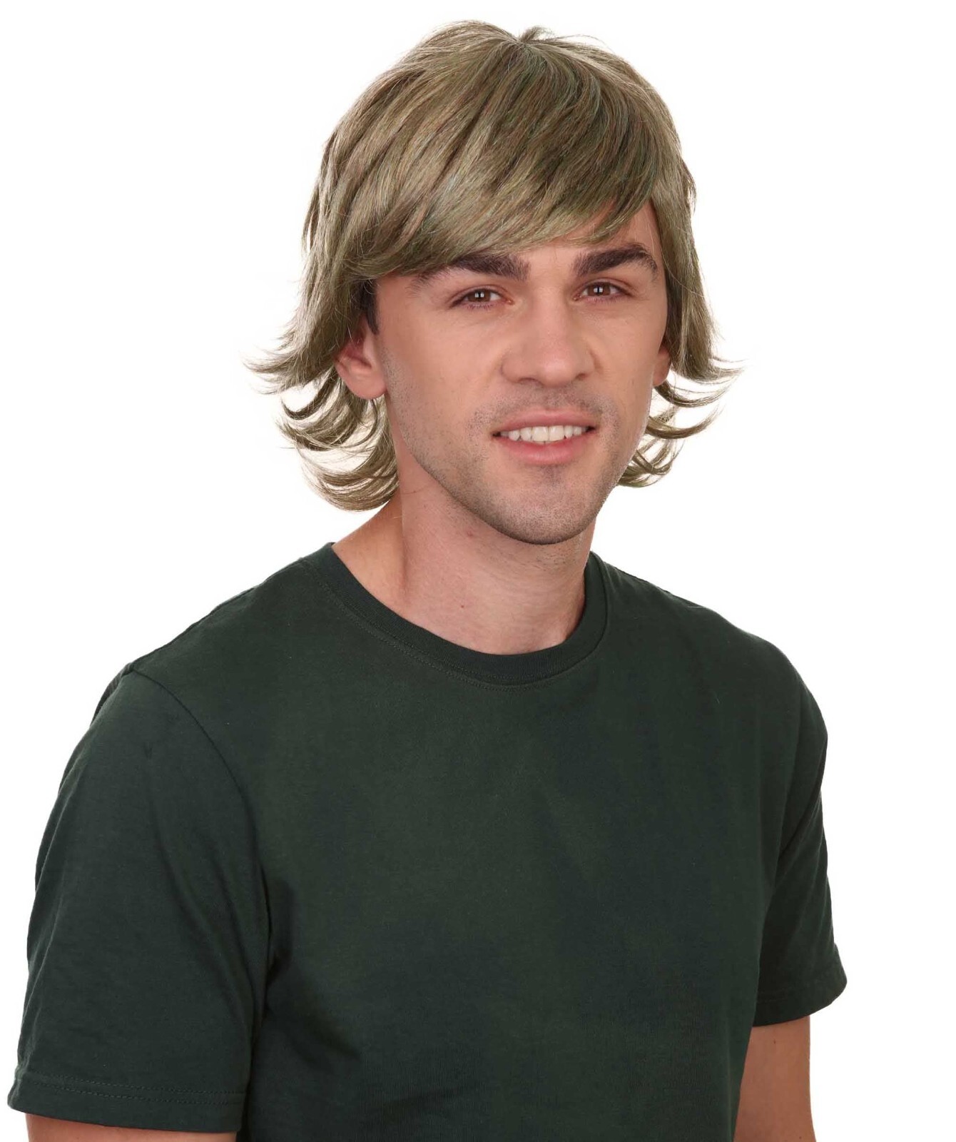 Zombie Blonde Wig, Halloween Wig ,Premium Breathable Capless Cap, HM-346