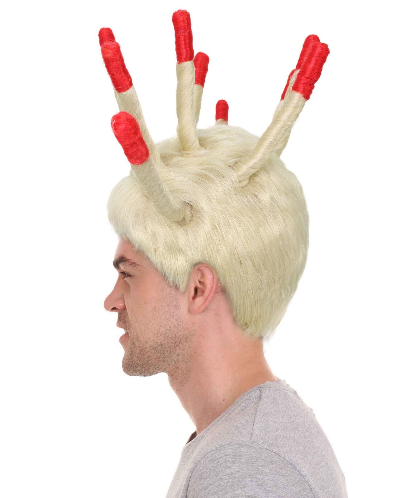 Adult Men’s TikTok Viral Twin Brothers Spiky Dreadlocks Wig, HM-1493