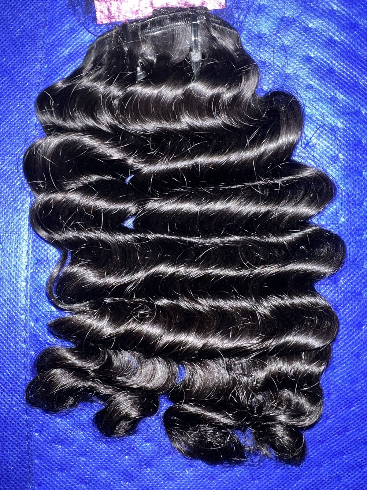IDN BEAUTY Genius Weft Deep Wave HumanHair Clip In Hair Extension 14in 7pcs 100g